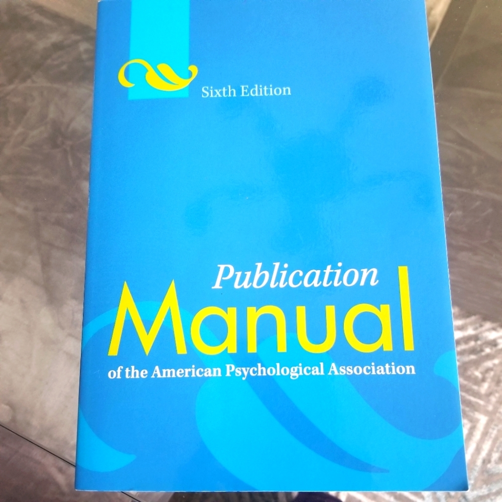 APA 6th Edition Manual 2019